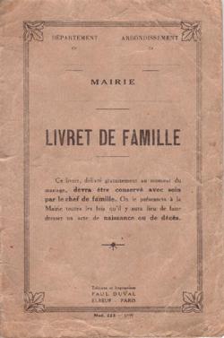 Livretdefamille